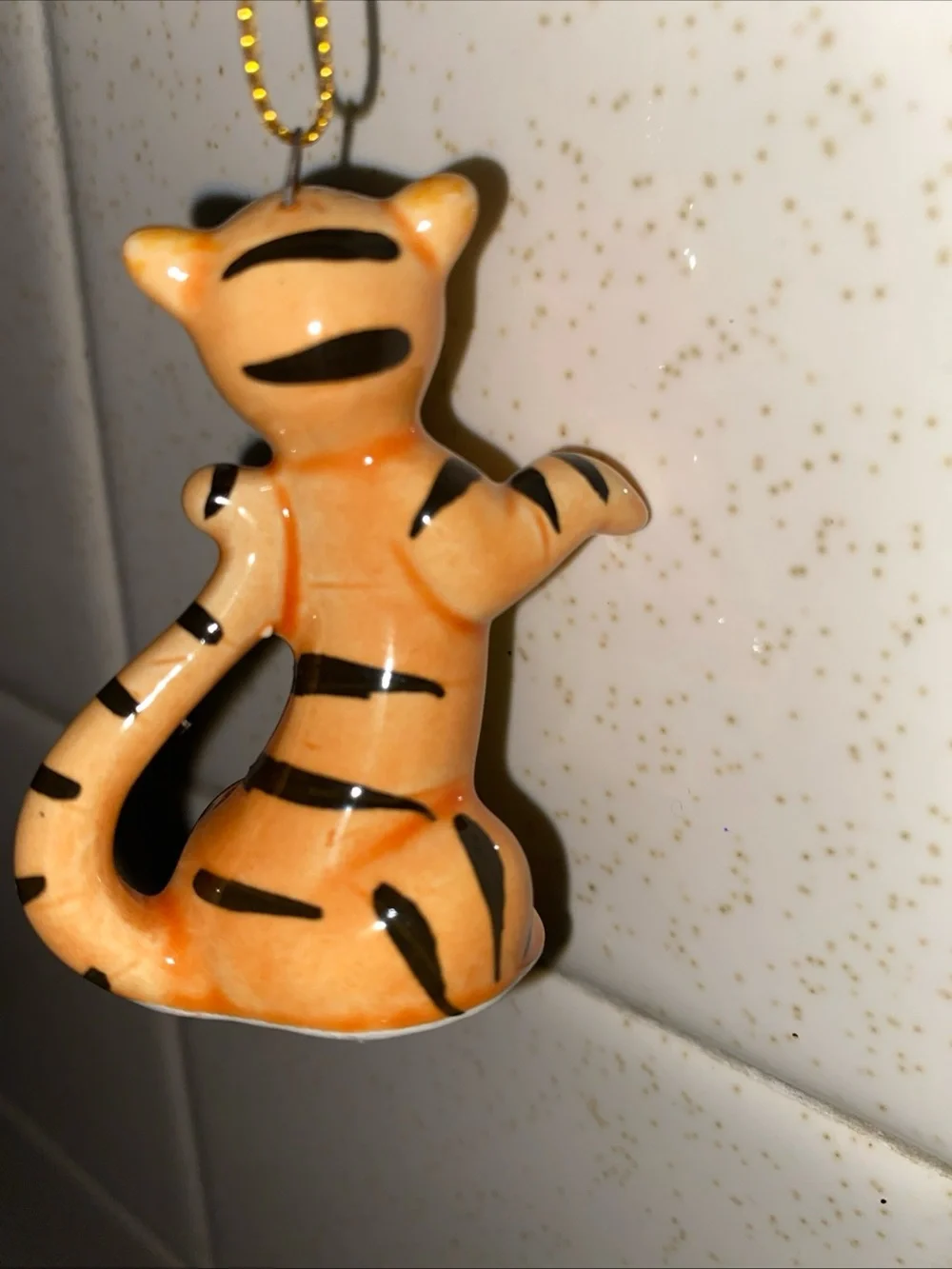 Vintage‎ Disney Japan Tigger Ceramic Figure Ornament Winnie The Pooh Collectible